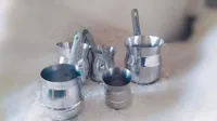 مجموعة أدوات مطبخ ستانلس ستيل