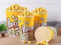 أكواب ورقية مخصصة للفشار (Popcorn Paper Cups)