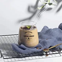 كوب زجاجي بتصميم كوفي هاوس (Coffee House)