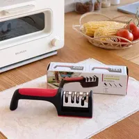 مسن سكاكين يدوي ثلاثي المراحل (3 Stage Knife Sharpener)