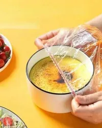 أغطية طعام مرنة بلاستيكية لحفظ الأواني