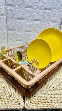 مصفاة أطباق بلاستيكية - شاور هوم لايف (Shawar Home Life)