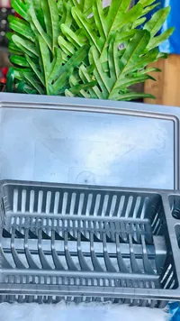 رف تجفيف أطباق بلاستيكي