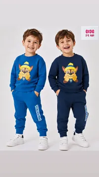 طقم ملابس أطفال - باو باترول (Paw Patrol)