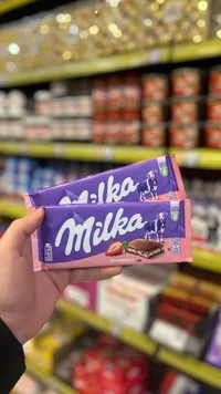 ميلكا بالفراولة - Milka Strawberry