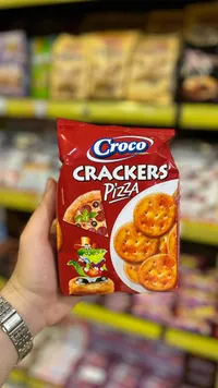 مقرمشات كراكرز بنكهة البيتزا - كروكو (Croco)