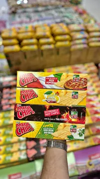 بطاطس شيبس متنوعة - ميجا تشيبس (Mega Chips)