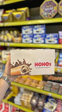 كيك رول محشو بكريمة الكاكاو - هوهوز (Hohos)
