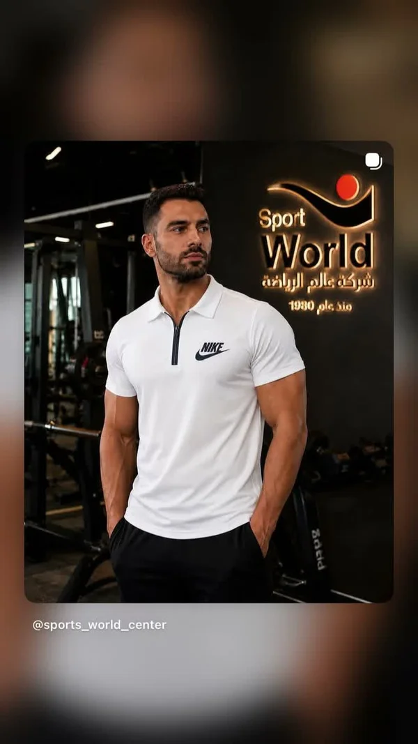 تيشيرت بولو رياضي - نايكي (Nike) - لياقة ورياضة - سوق غزة