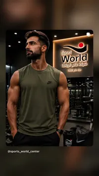 تيشيرت رياضي بدون أكمام - نايكي (Nike)