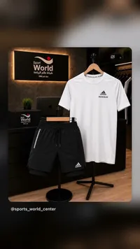 طقم ملابس رياضية - أديداس برايم بلو (Adidas) - سوق غزة