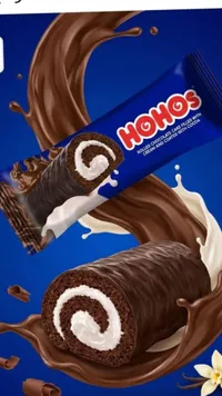كيك رول بالشوكولاتة والكريمة - هوهوز (Hohos)
