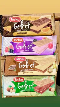 ويفر محشو بكريمة متنوعة - توركو (Torku)
