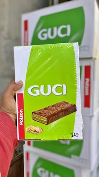 ويفر مغطى بالشوكولاتة محشو بالفستق - جوتشي (Guci)
