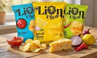 رقائق بطاطس مقرمشة - ليون (Lion)