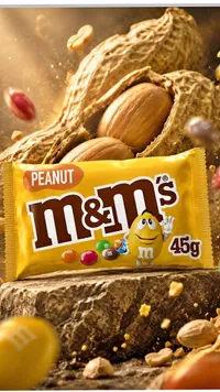 شوكولاتة بالفول السوداني - إم آند إمز (M&M's)