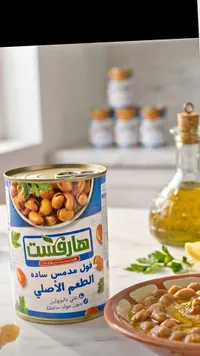 فول مدمس سادة - هارفست
