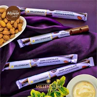 أصابع شوكولاتة داكنة بالترافل واللوز - ميلينيوم (Millennium)
