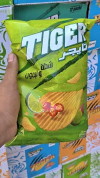 شيبس بنكهة الشطة والليمون - تايجر (Tiger)