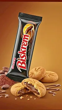 بسكويت بالكريمة - بيسكريم (Biskrem)