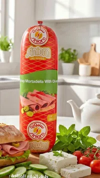 مورتاديلا ديك رومي بالزيتون - سنيورة (Siniora)