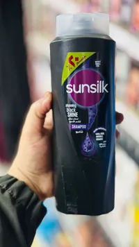 شامبو لمعان ساحر للشعر الأسود - صانسيلك (Sunsilk)