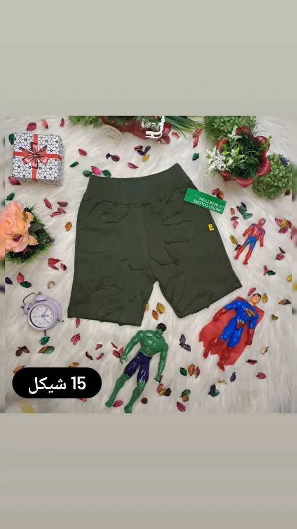 شورت أطفال - يونايتد كولورز أوف بينيتون (United Colors of Benetton) - ملابس أطفال - سوق غزة