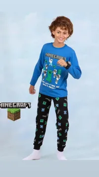 مجموعة ملابس نوم ماينكرافت للأطفال
