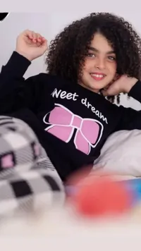 Sweet Dream Black Sweatshirt
