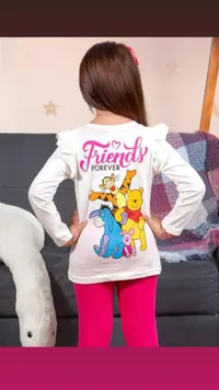 تشكيلة ملابس أطفال بنات - فريندز فوريفر