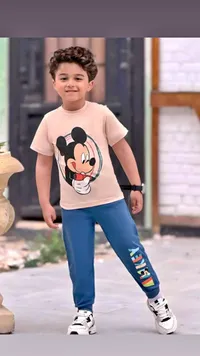 طقم ملابس أطفال ميكي ماوس