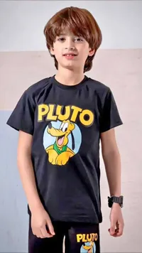طقم ملابس أطفال صيفي بطبعة بلوتو (Pluto)