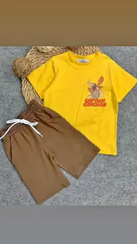 طقم ملابس أطفال صيفي كابتن كيفمان (Captain Caveman)