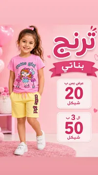 ترنج بناتي صيفي - كات غيرل - سوق غزة