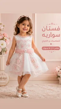 فستان سواريه للأطفال - أليكون (Ali-kon)