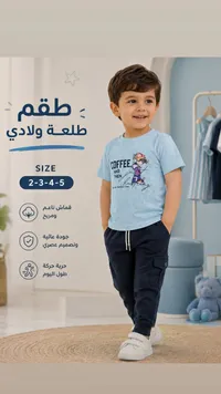 طقم طلعة ولادي