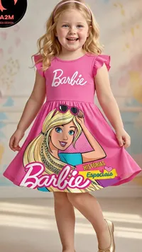 فستان باربي للبنات (Barbie)