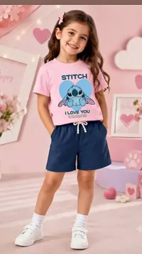 طقم ملابس أطفال - ستيتش (Stitch)