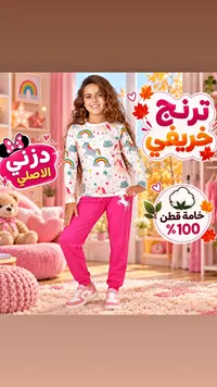 طقم بيجامة أطفال - ديزني (Disney)