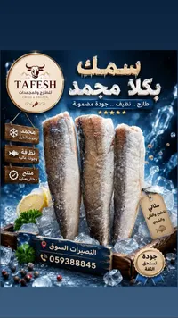 سمك بكلا مجمد - طفش (Tafesh)