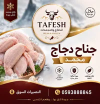 جناح دجاج مجمد - طفش (Tafesh)