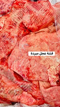 فشة عجل مبردة