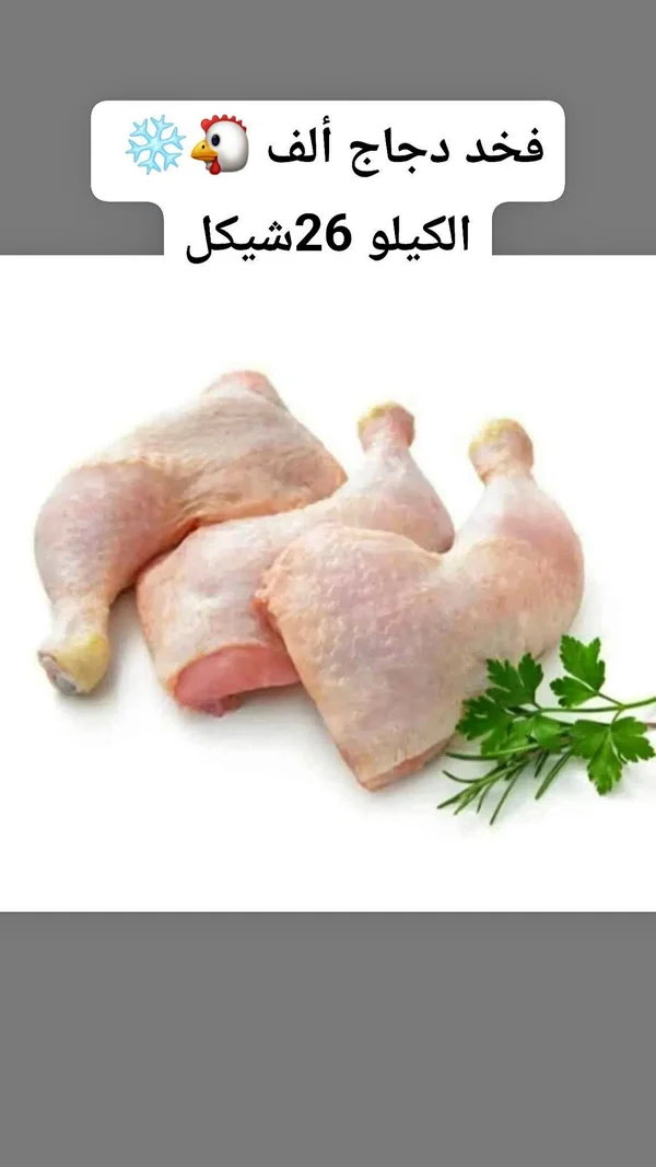 فخد دجاج مجمد - ألف - مواد غذائية وبقالة - سوق غزة