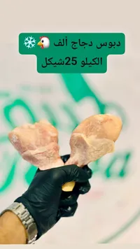 دبوس دجاج مجمد - ألف - سوق غزة