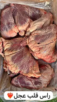 قلب عجل طازج