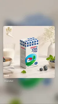 حليب طويل الأجل 3% دسم - تنوفا (Tnuva)
