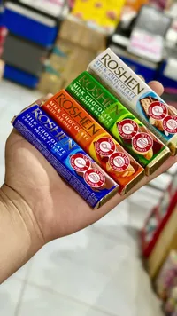 أصابع شوكولاتة بالحليب متنوعة - روشين (Roshen)