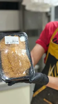 شرائح دجاج بانيه متبلة - سوق غزة