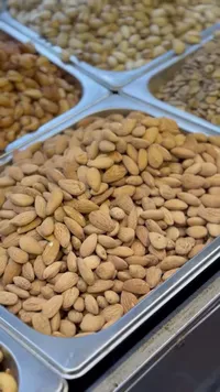 لوز محمص طازج