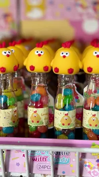 زجاجة حلوى لافلي تشيك (Lovely Chick)